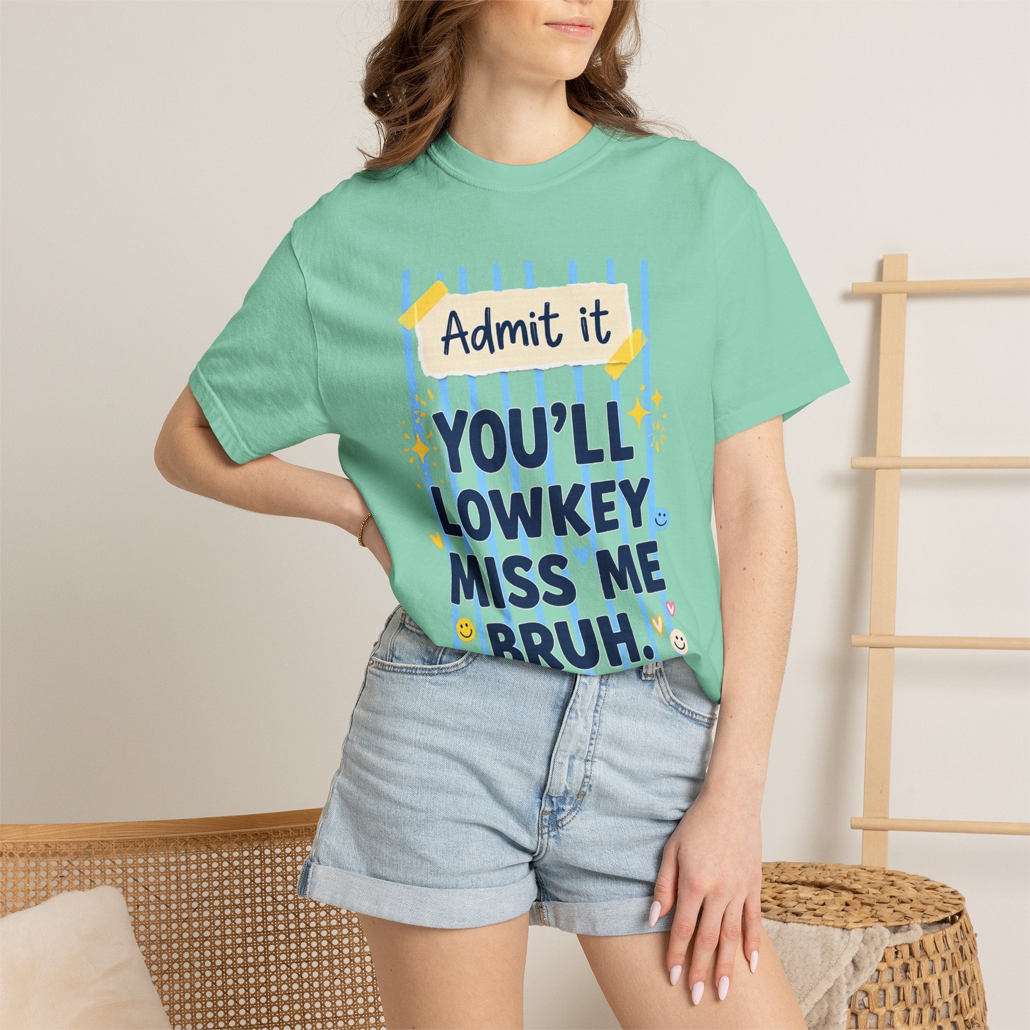 Funny Class Dismissed 'You’ll Lowkey Miss Me Bruh' T-Shirt —  last day of school