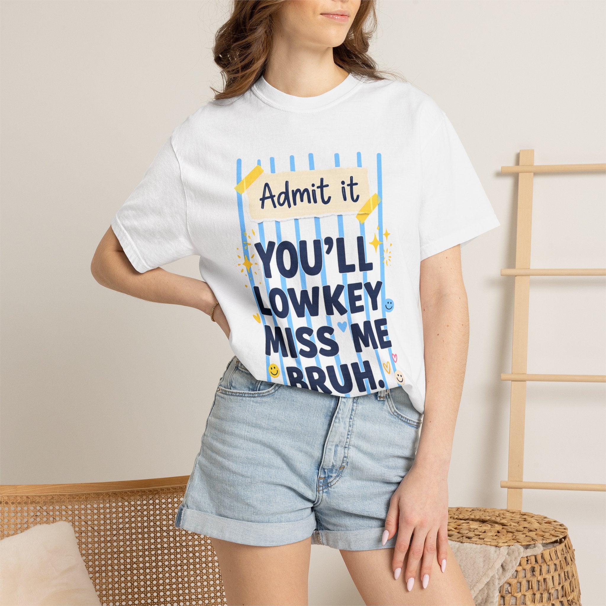 Funny Class Dismissed 'You’ll Lowkey Miss Me Bruh' T-Shirt —  last day of school