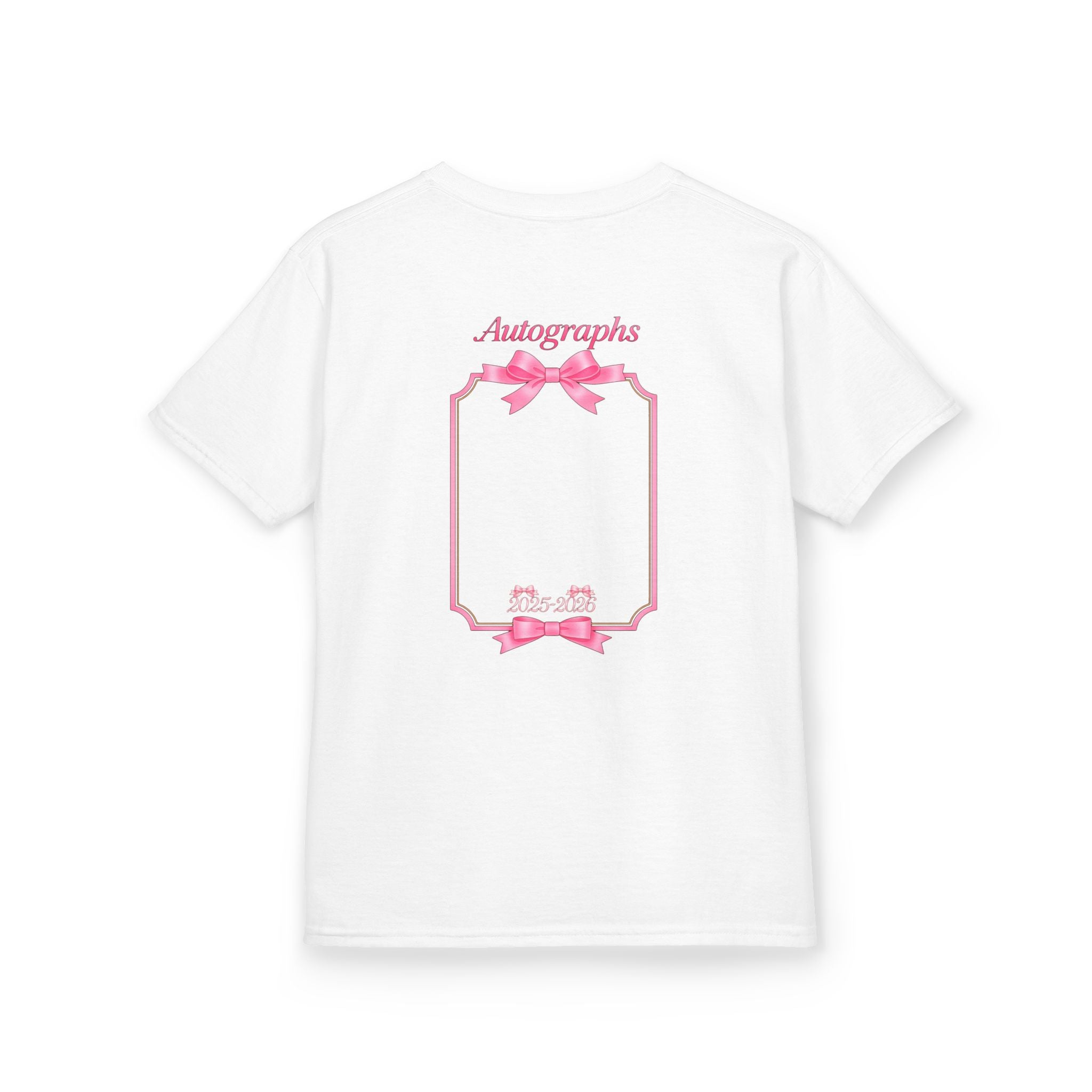 Pink Ribbon Last Day of School Autograph Shirt